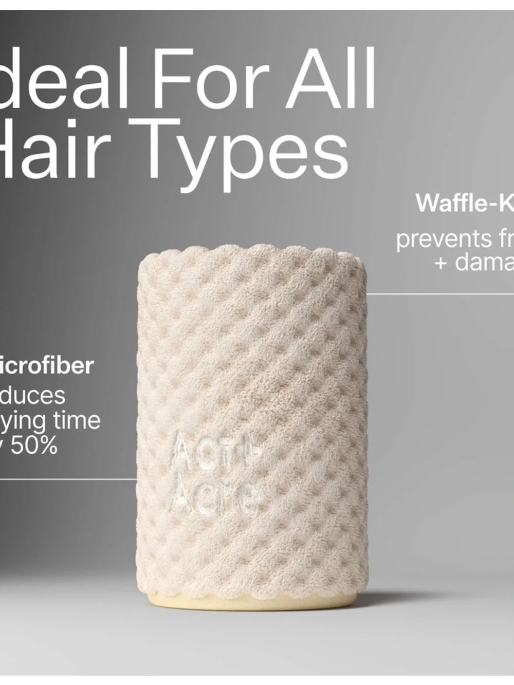 Act + Acre Hair Towel Wrap